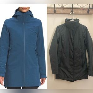 THE NORTH FACE Dark Gray Ancha Waterproof Parka ll Jacket size S